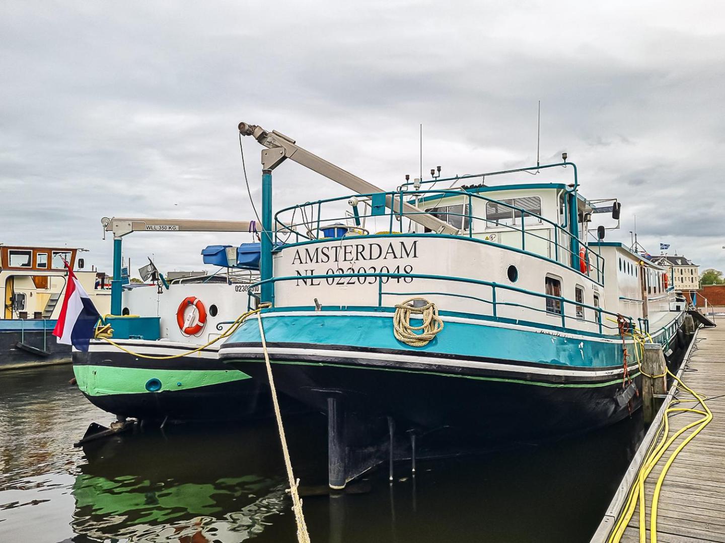 Amsterdam Hotelboat Amesterdão Exterior foto