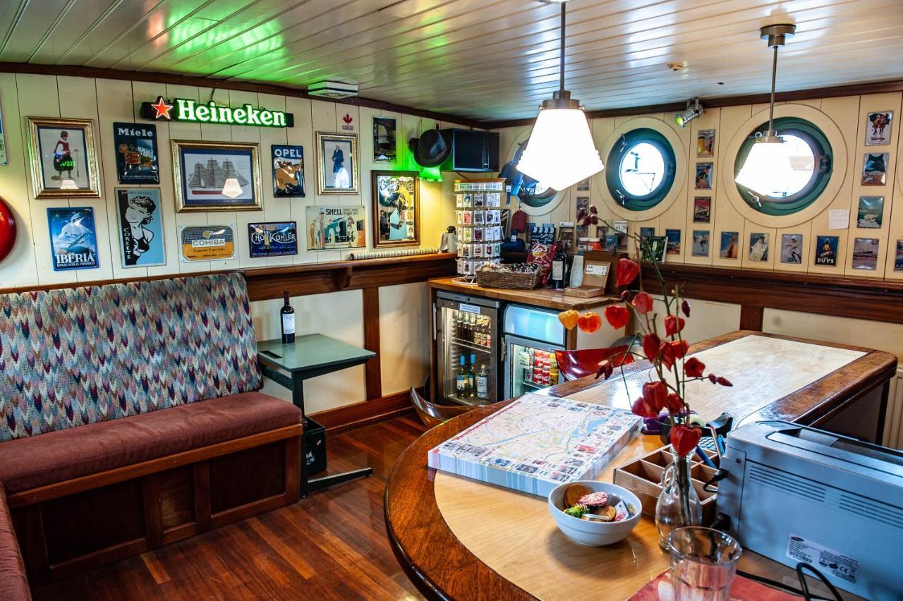 Amsterdam Hotelboat Amesterdão Exterior foto
